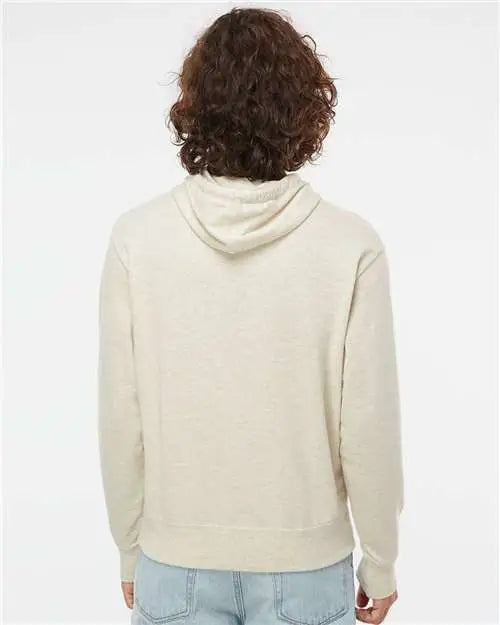 Independent Trading Co. Prm90ht Midweight French Terry Hooded Sweatshirt - Oatmeal Heather