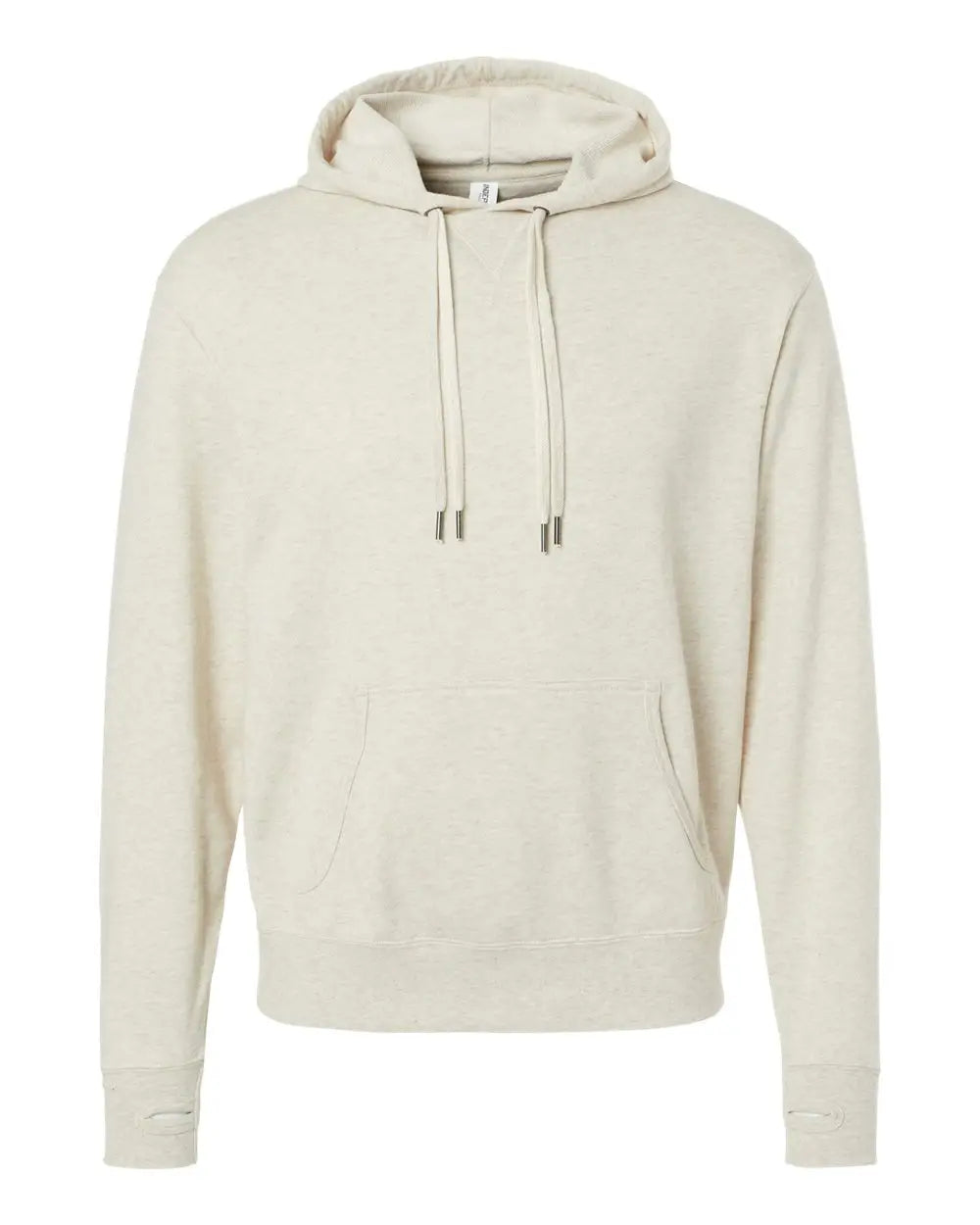 Independent Trading Co. Prm90ht Midweight French Terry Hooded Sweatshirt - Oatmeal Heather - Sand / Xs