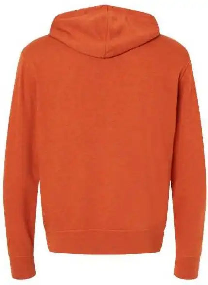 Independent Trading co Prm90ht Unisex Midweight French Terry Hooded Sweatshirt - Burnt Orange Heather