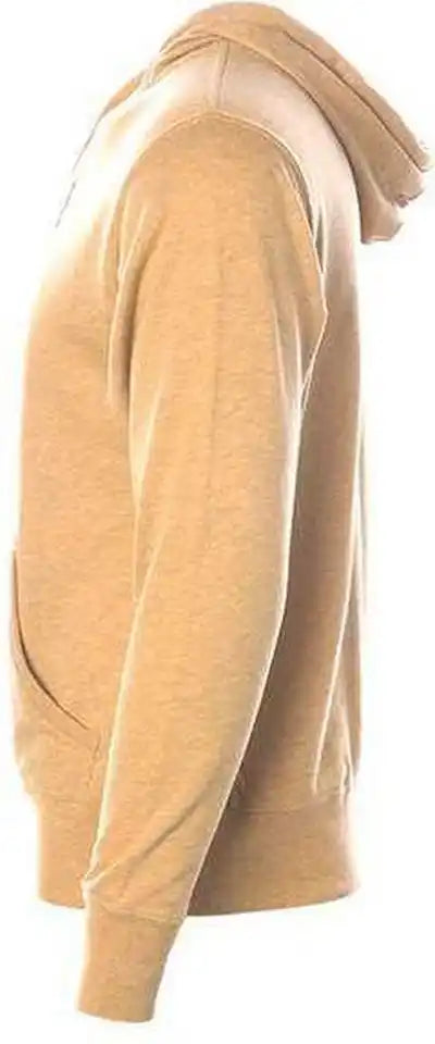Independent Trading co Prm90ht Unisex Midweight French Terry Hooded Sweatshirt - Golden Wheat Heather