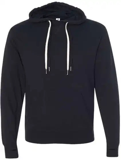 Independent Trading co Prm90ht Unisex Midweight French Terry Hooded Sweatshirt - Black