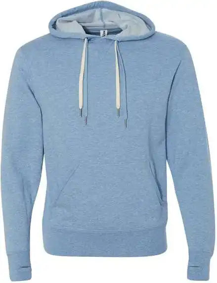 Independent Trading co Prm90ht Unisex Midweight French Terry Hooded Sweatshirt - Sky Heather