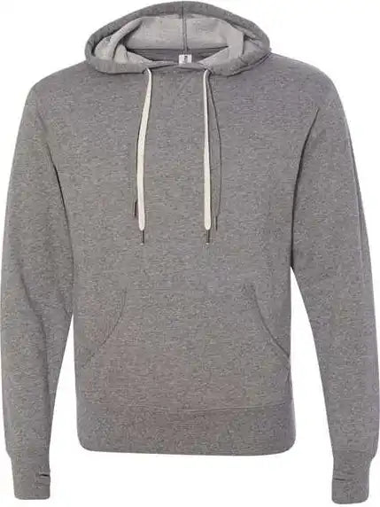 Independent Trading co Prm90ht Unisex Midweight French Terry Hooded Sweatshirt - Salt &amp; Pepper