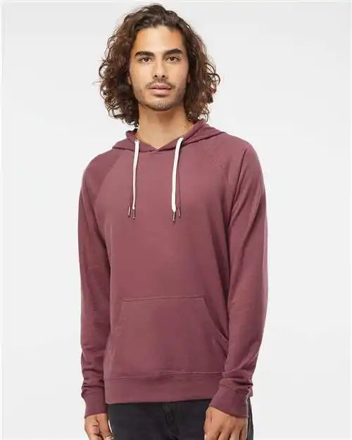 Independent Trading Co. Ss1000 Icon Lightweight Loopback Terry Hooded Sweatshirt - Port