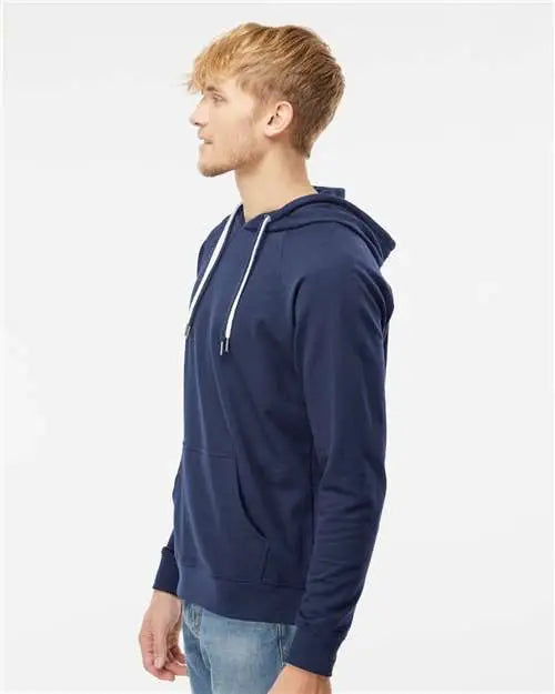 Independent Trading Co. Ss1000 Icon Lightweight Loopback Terry Hooded Sweatshirt - Indigo