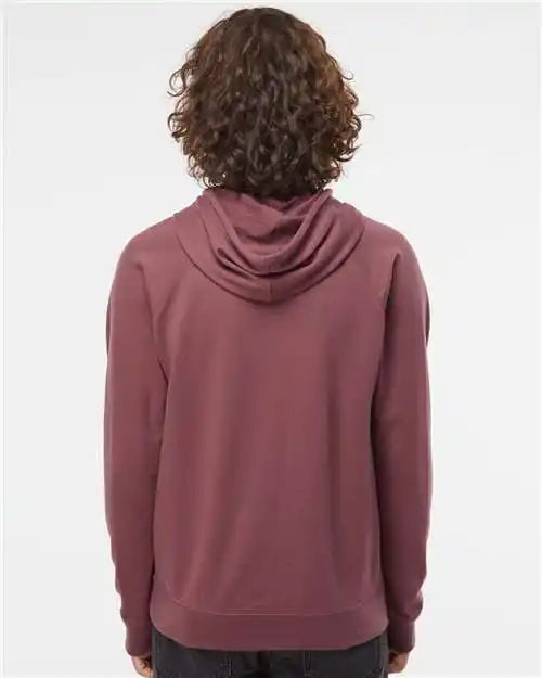 Independent Trading Co. Ss1000 Icon Lightweight Loopback Terry Hooded Sweatshirt - Port