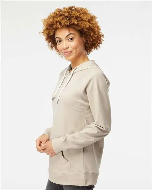 Independent Trading Co. Ss1000 Icon Lightweight Loopback Terry Hooded Sweatshirt - Sand