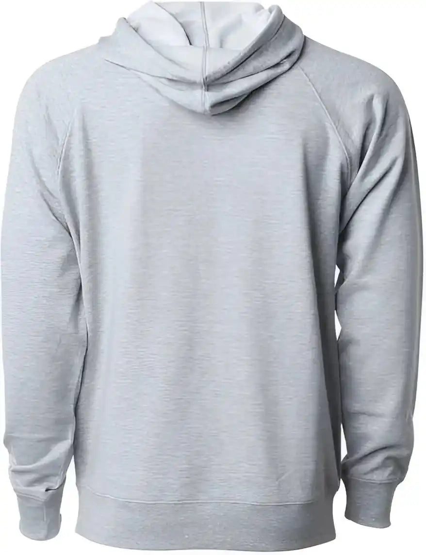 Independent Trading co Ss1000 Icon Unisex Lightweight Loopback Terry Hooded Sweatshirt Athletic Heather