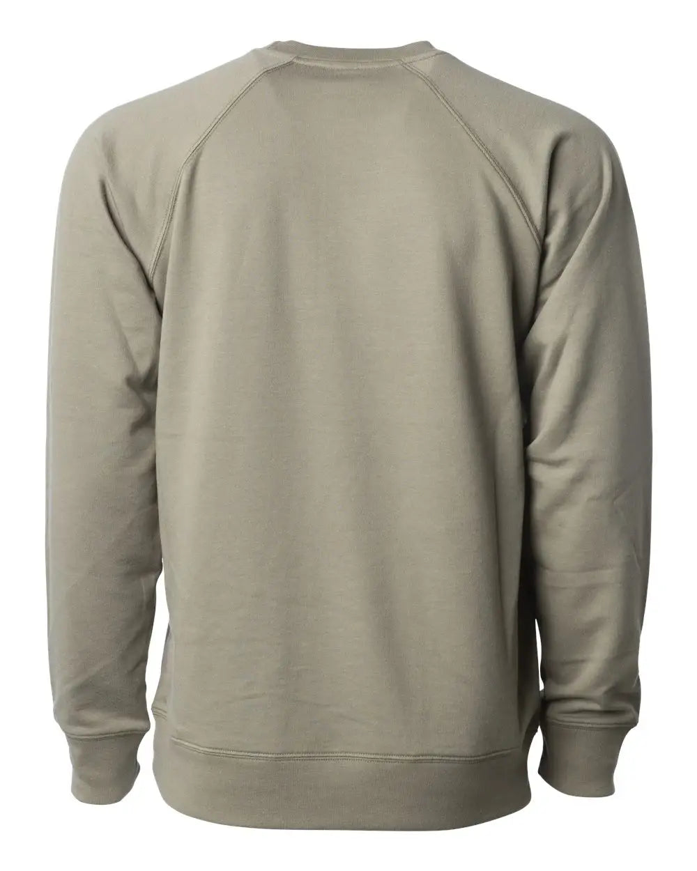 Independent Trading Co. Ss1000c Icon Lightweight Loopback Terry Crewneck Sweatshirt - Olive - Xs