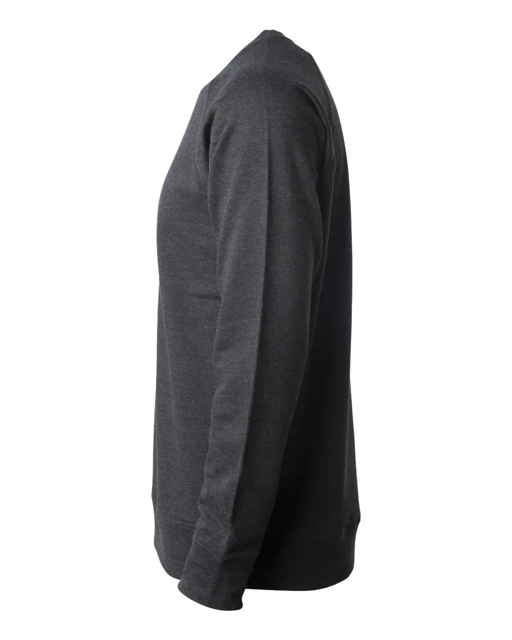 Independent Trading Co. Ss1000c Icon Lightweight Loopback Terry Crewneck Sweatshirt - Charcoal Heather