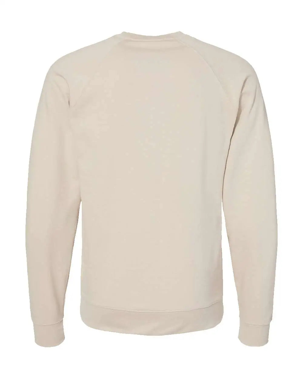 Independent Trading Co. Ss1000c Icon Lightweight Loopback Terry Crewneck Sweatshirt - Sand