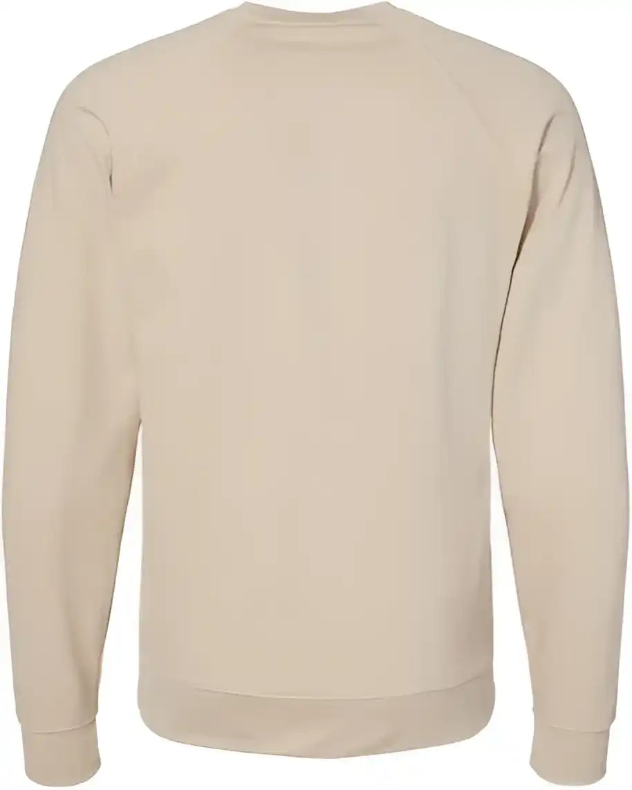 Independent Trading co Ss1000c Icon Unisex Lightweight Loopback Terry Crewneck Sweatshirt - Sand