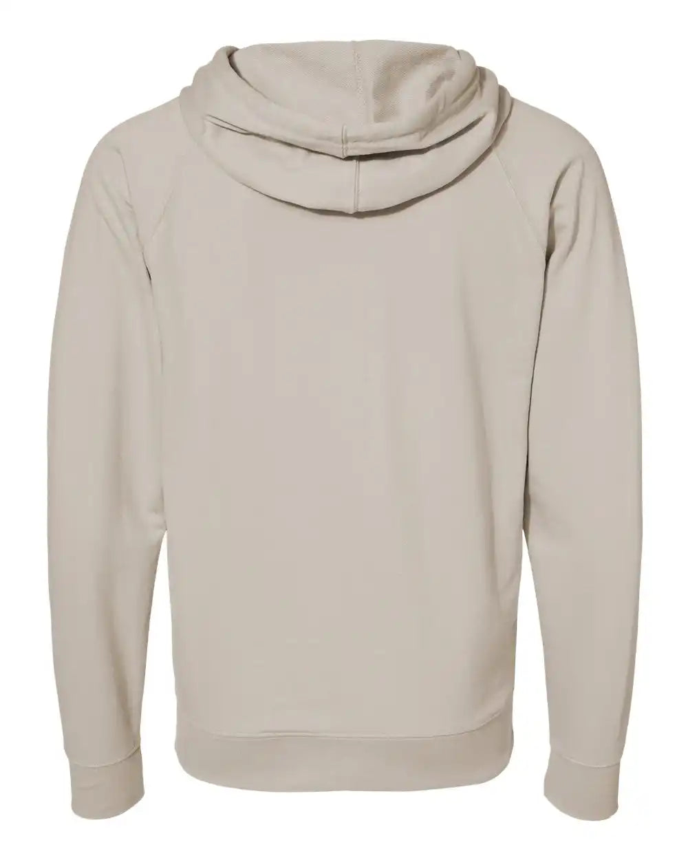 Independent Trading Co. Ss1000z Icon Lightweight Loopback Terry Full-zip Hooded Sweatshirt - Sand - Xs