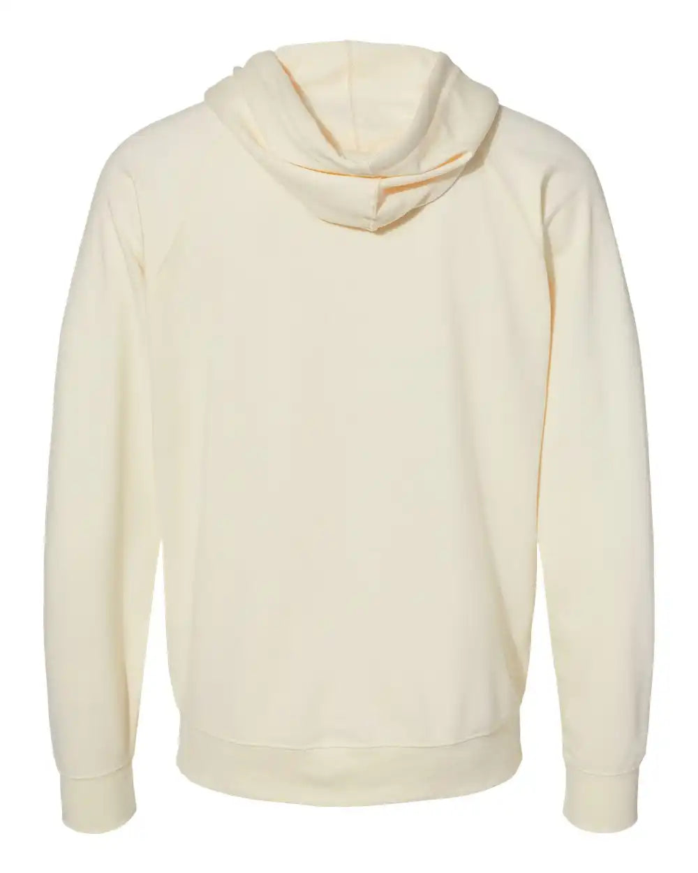 Independent Trading Co. Ss1000z Icon Lightweight Loopback Terry Full-zip Hooded Sweatshirt - Bone - Xs