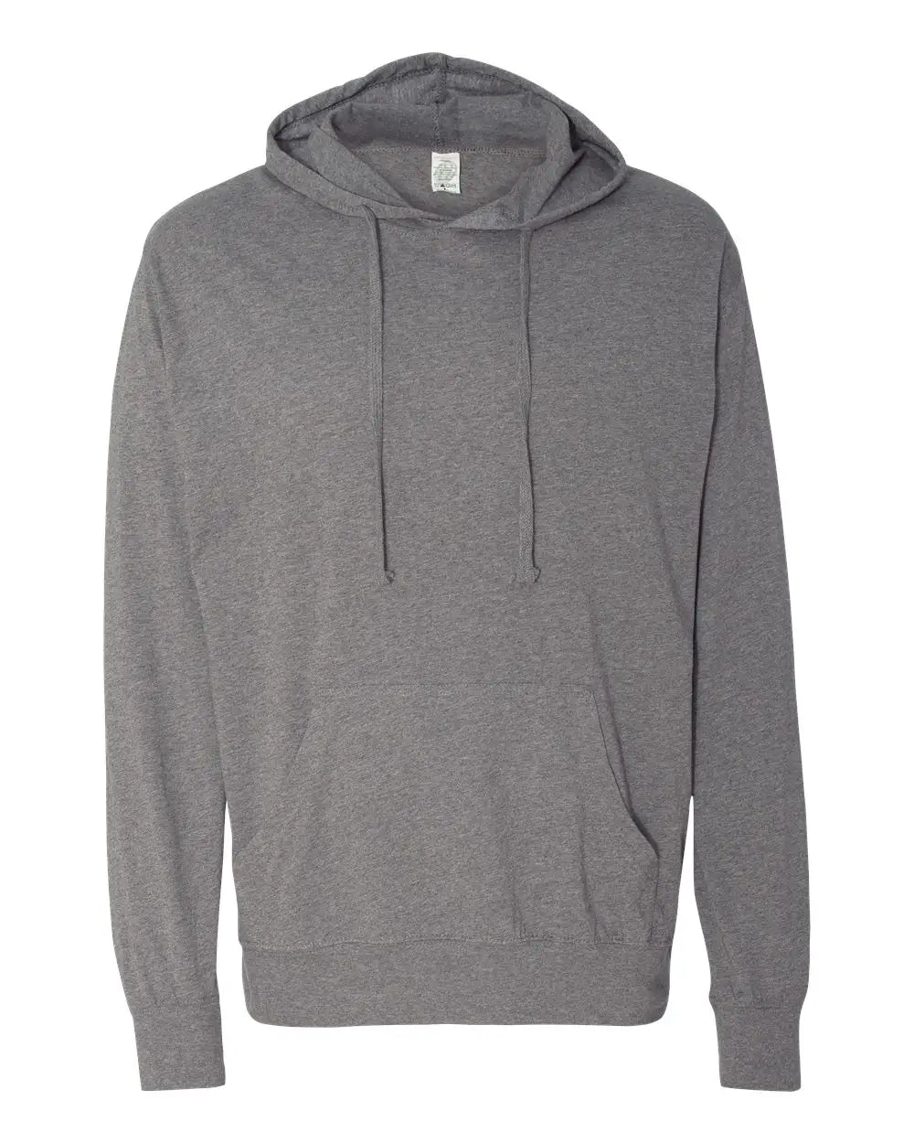 Independent Trading Co. Ss150j Lightweight Hooded Pullover T-shirt - Gunmetal Heather