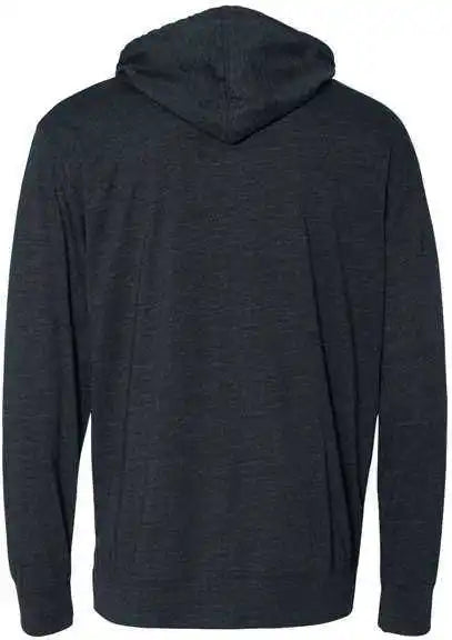Independent Trading co Ss150j Lightweight Hooded Pullover t Shirt Classic Navy Heather