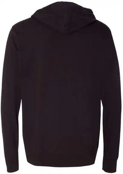 Independent Trading co Ss150j Lightweight Hooded Pullover t Shirt Black