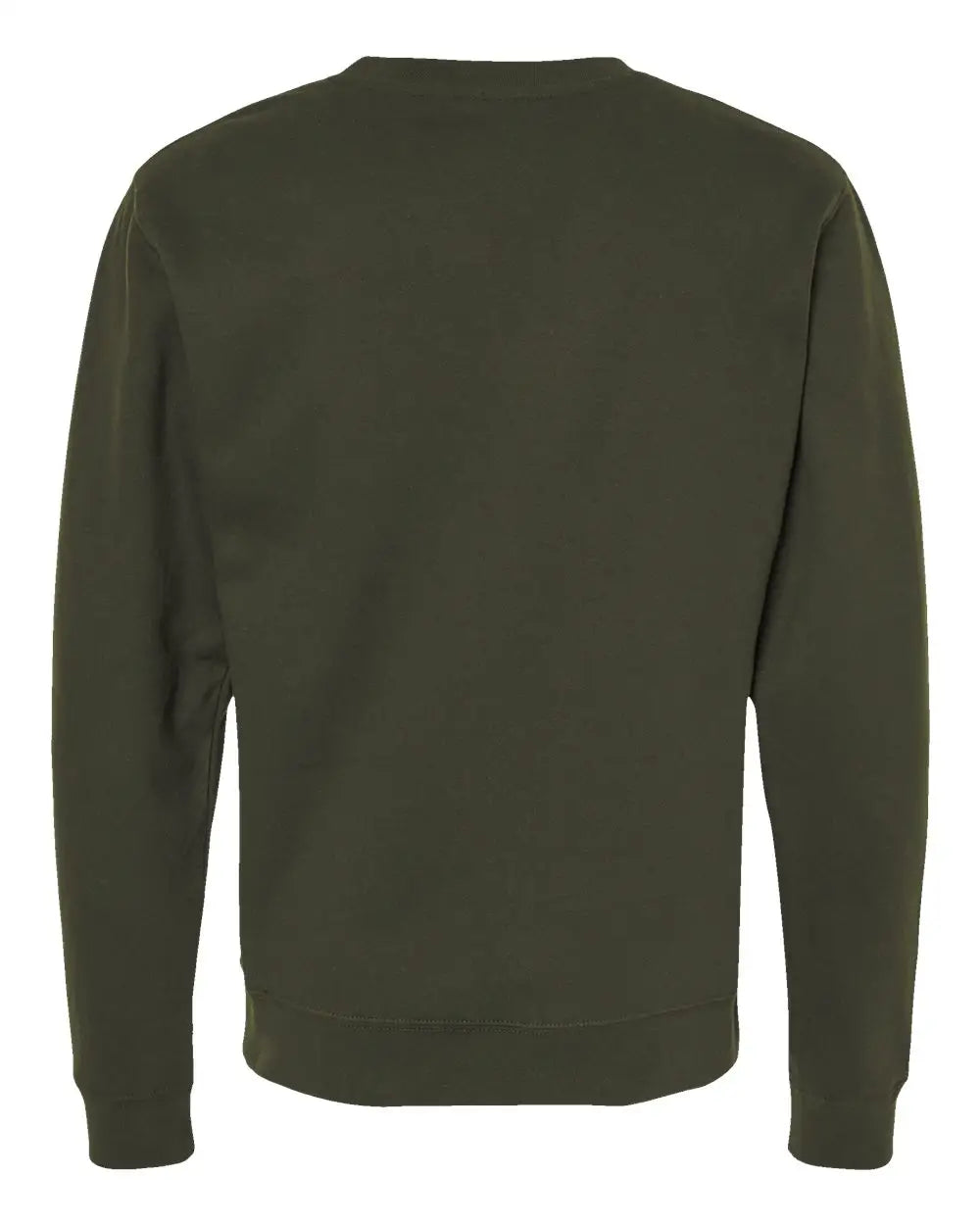 Independent Trading Co. Ss3000 Midweight Crewneck Sweatshirt - Army - Olive / Xs