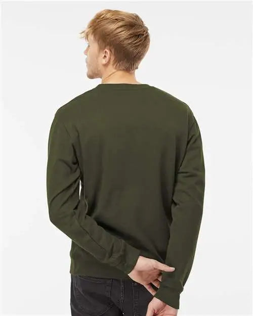 Independent Trading Co. Ss3000 Midweight Crewneck Sweatshirt - Army