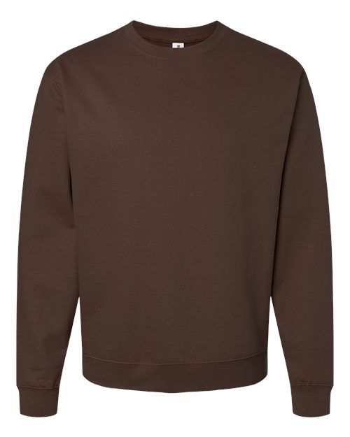Independent Trading Co. Ss3000 Midweight Crewneck Sweatshirt - Brown