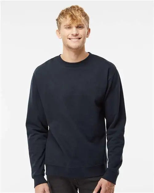 Independent Trading Co. Ss3000 Midweight Crewneck Sweatshirt - Classic Navy
