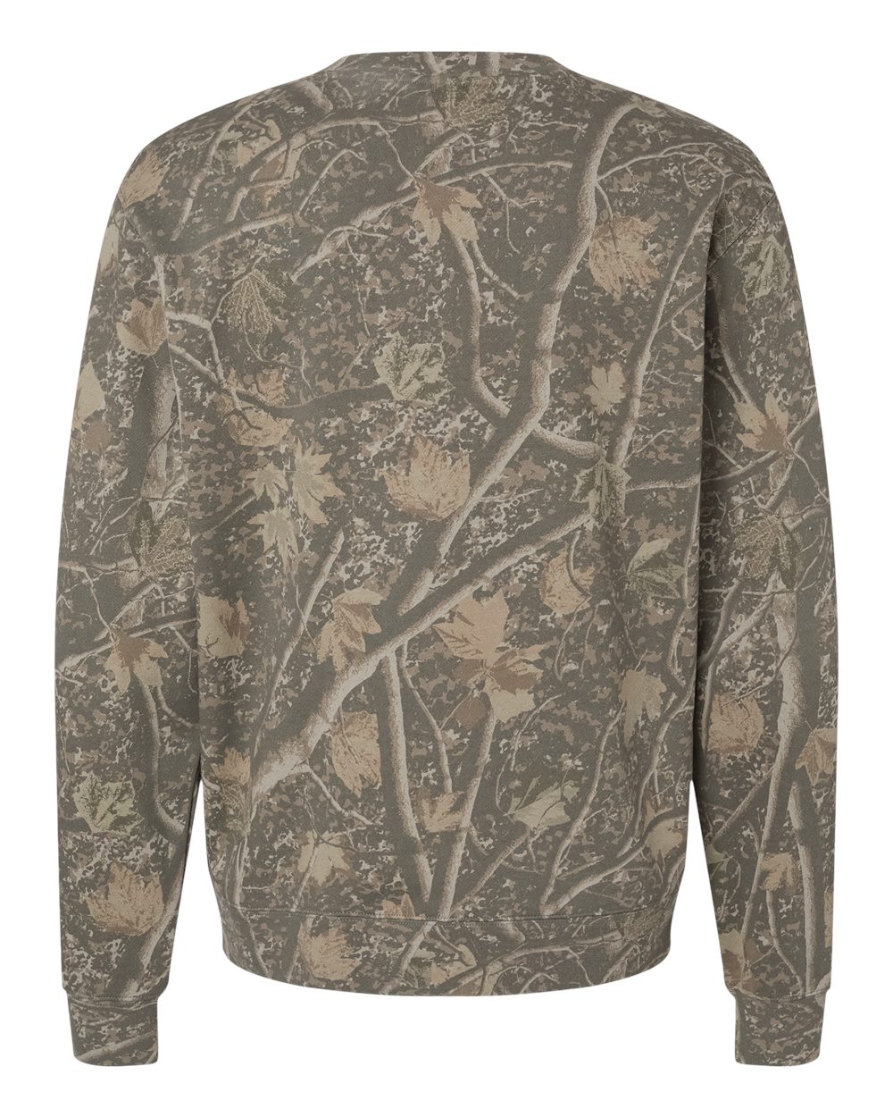 Independent Trading Co. Ss3000 Midweight Crewneck Sweatshirt - Deadwood Tree Camo