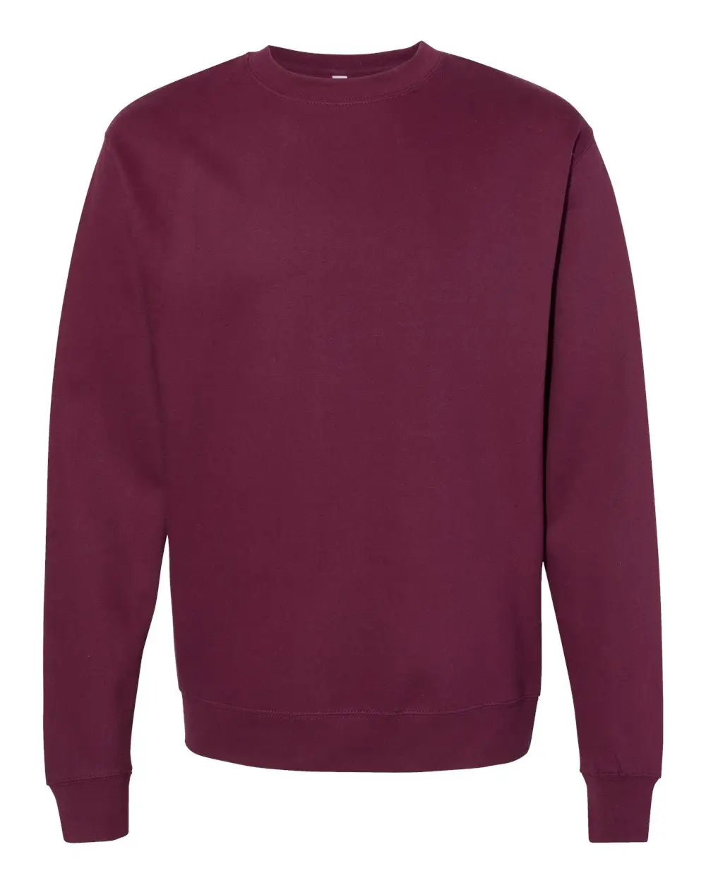 Independent Trading Co. Ss3000 Midweight Crewneck Sweatshirt - Maroon - Xs