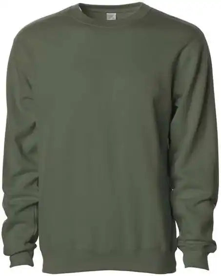Independent Trading co Ss3000 Midweight Sweatshirt Army