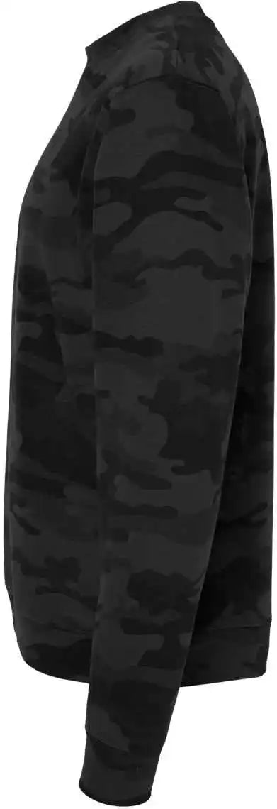 Independent Trading co Ss3000 Midweight Sweatshirt - Black Camo