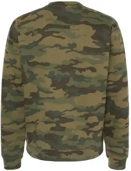 Independent Trading co Ss3000 Midweight Sweatshirt - Forest Camo