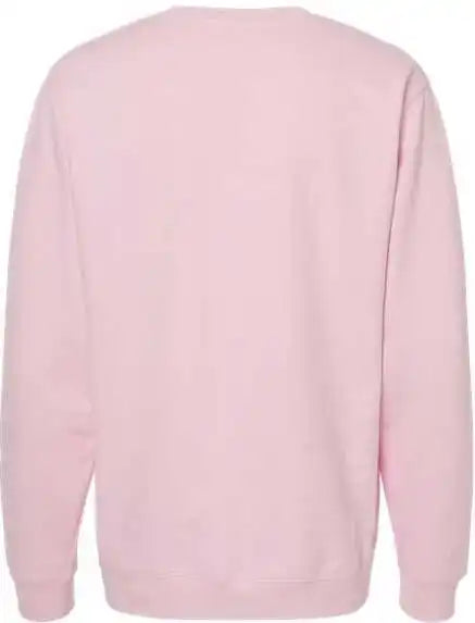 Independent Trading co Ss3000 Midweight Sweatshirt Light Pink