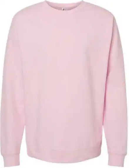 Independent Trading co Ss3000 Midweight Sweatshirt Light Pink