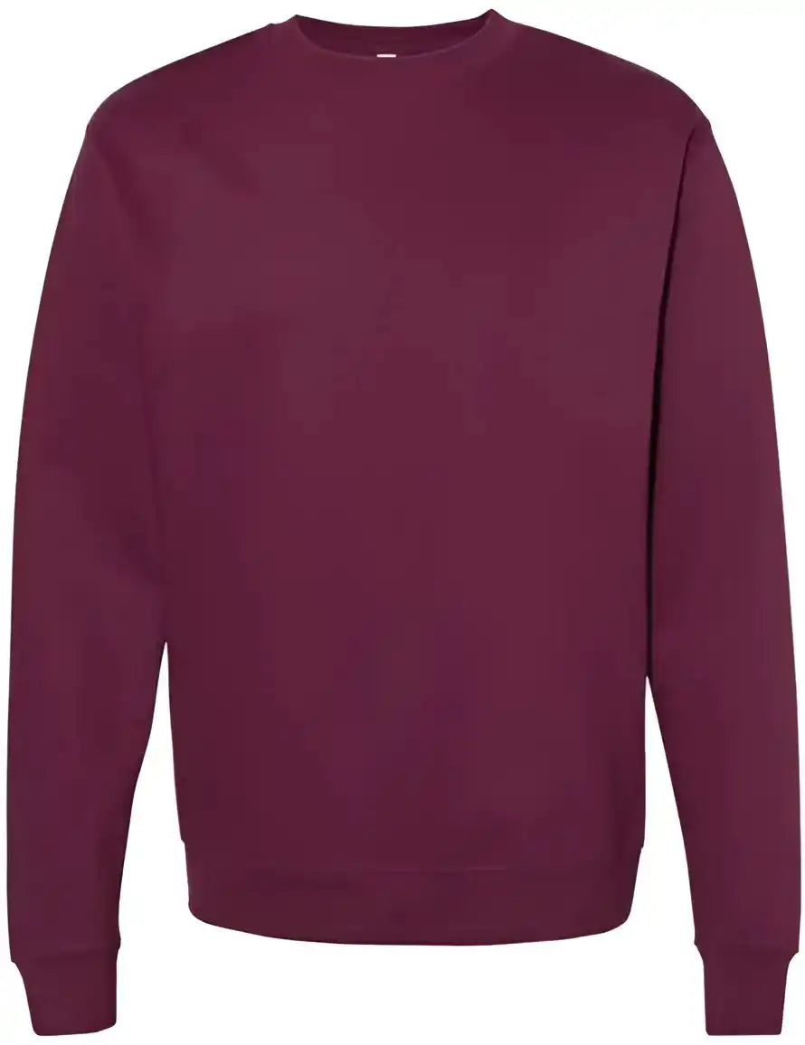 Independent Trading co Ss3000 Midweight Sweatshirt - Maroon