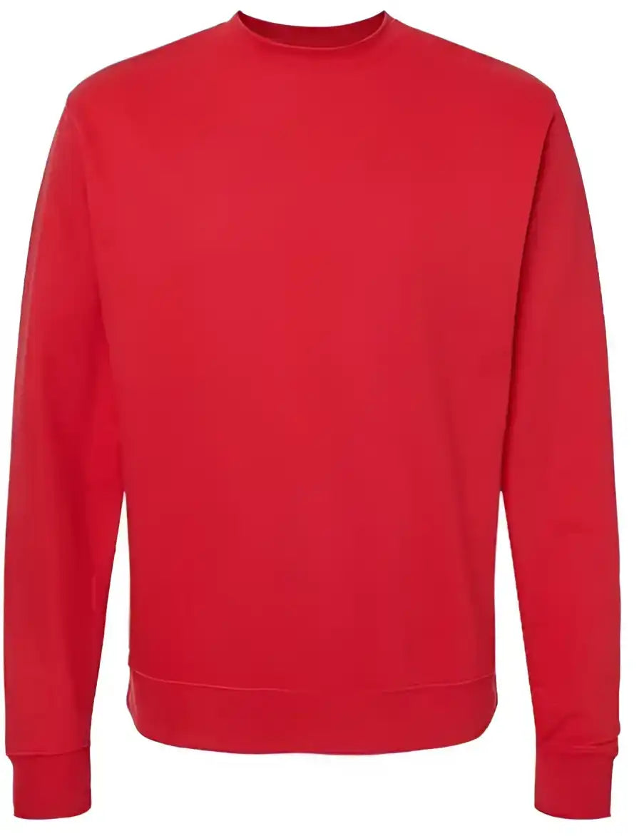 Independent Trading co Ss3000 Midweight Sweatshirt Red