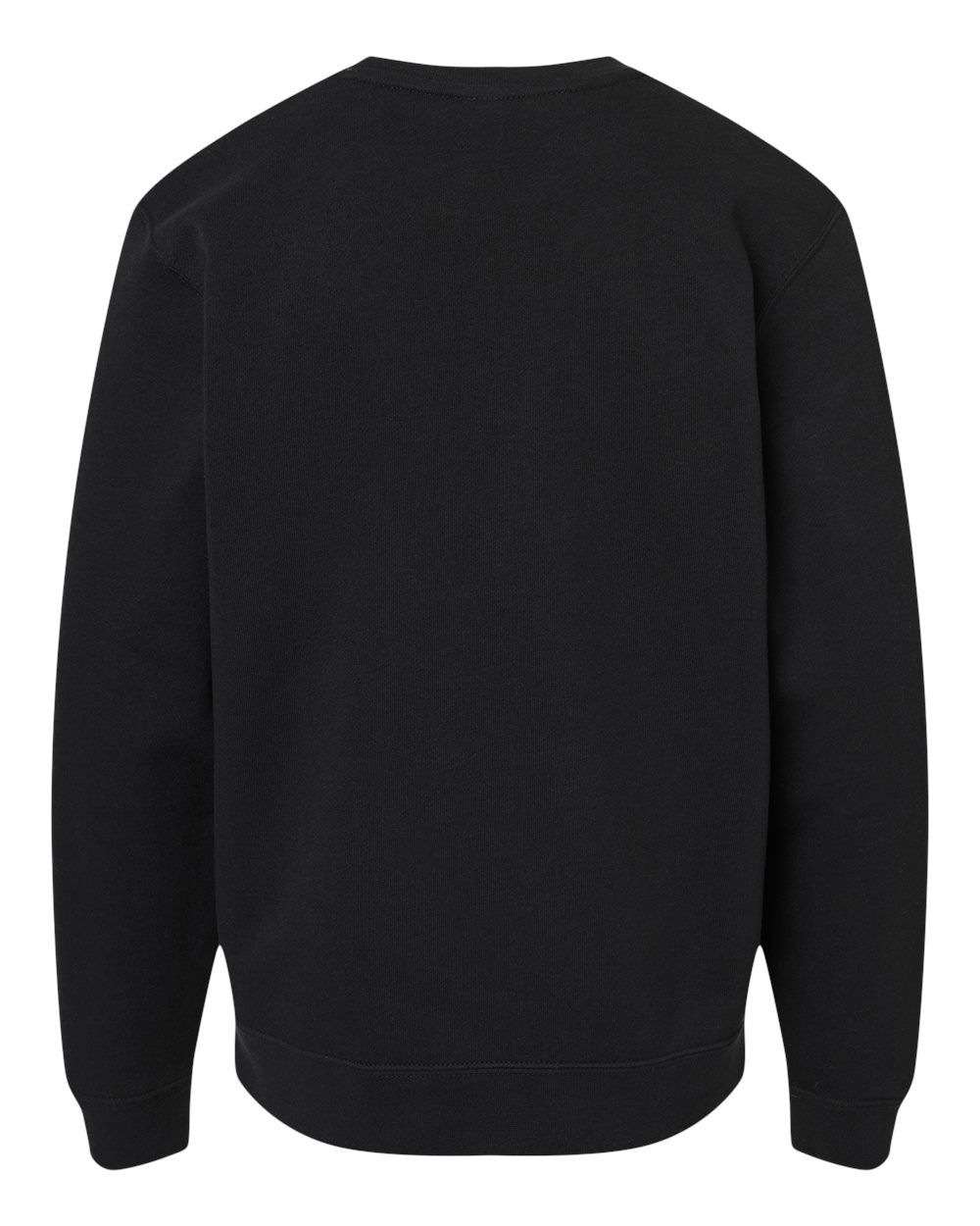 Independent Trading Co. Ss3001y Youth Midweight Crewneck Sweatshirt - Black