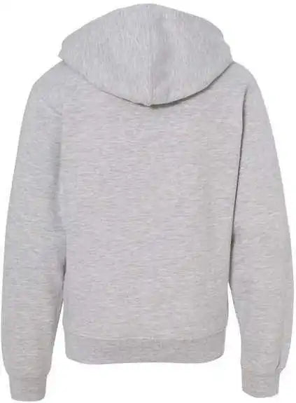 Independent Trading co Ss4001y Youth Midweight Hooded Sweatshirt Grey Heather