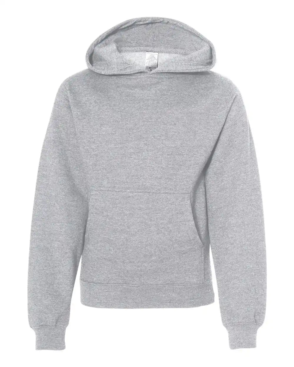 Independent Trading Co. Ss4001y Youth Midweight Hooded Sweatshirt - Grey Heather - s