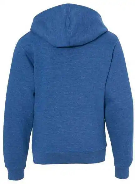 Independent Trading co Ss4001y Youth Midweight Hooded Sweatshirt - Royal Heather