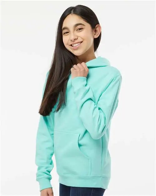 Independent Trading Co. Ss4001y Youth Midweight Hooded Sweatshirt - Mint