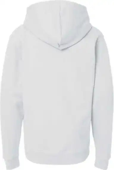 Independent Trading co Ss4001y Youth Midweight Hooded Sweatshirt White