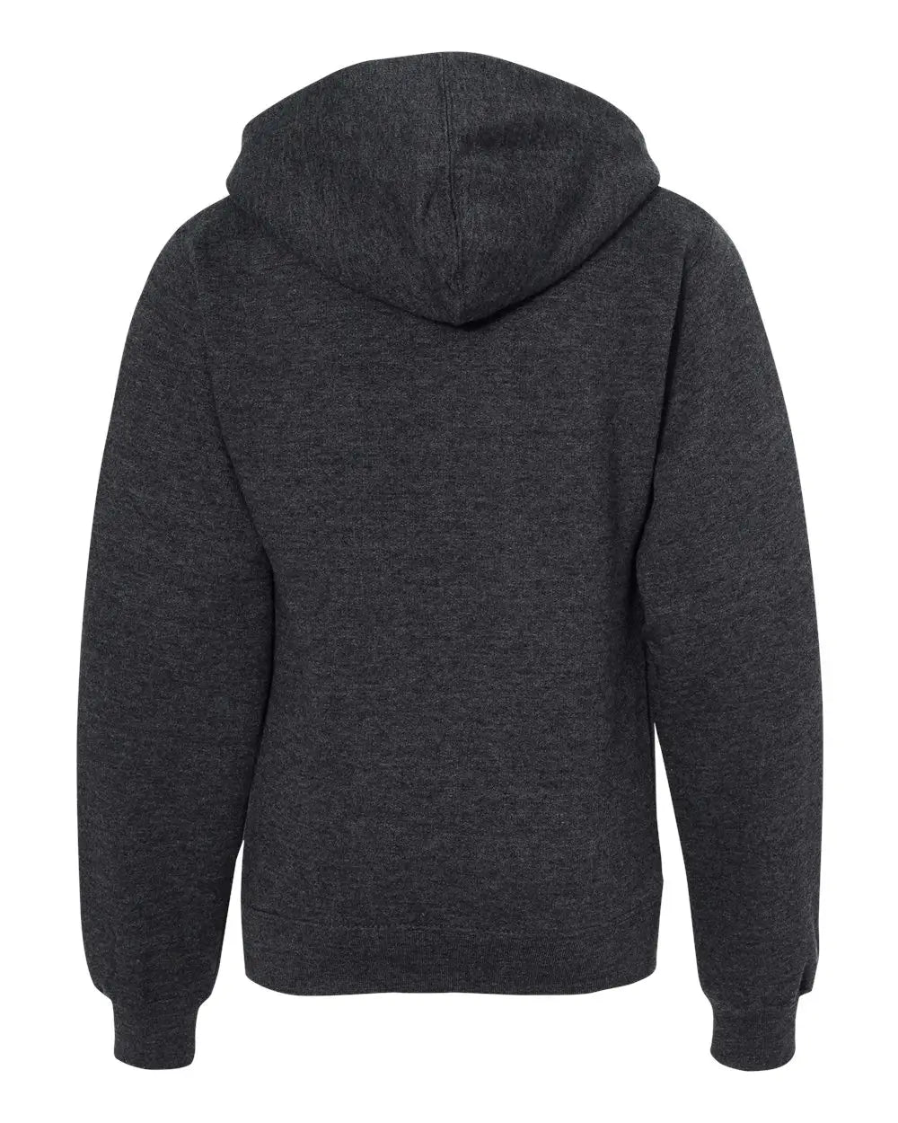 Independent Trading Co. Ss4001y Youth Midweight Hooded Sweatshirt - Charcoal Heather - Dark Gray / s