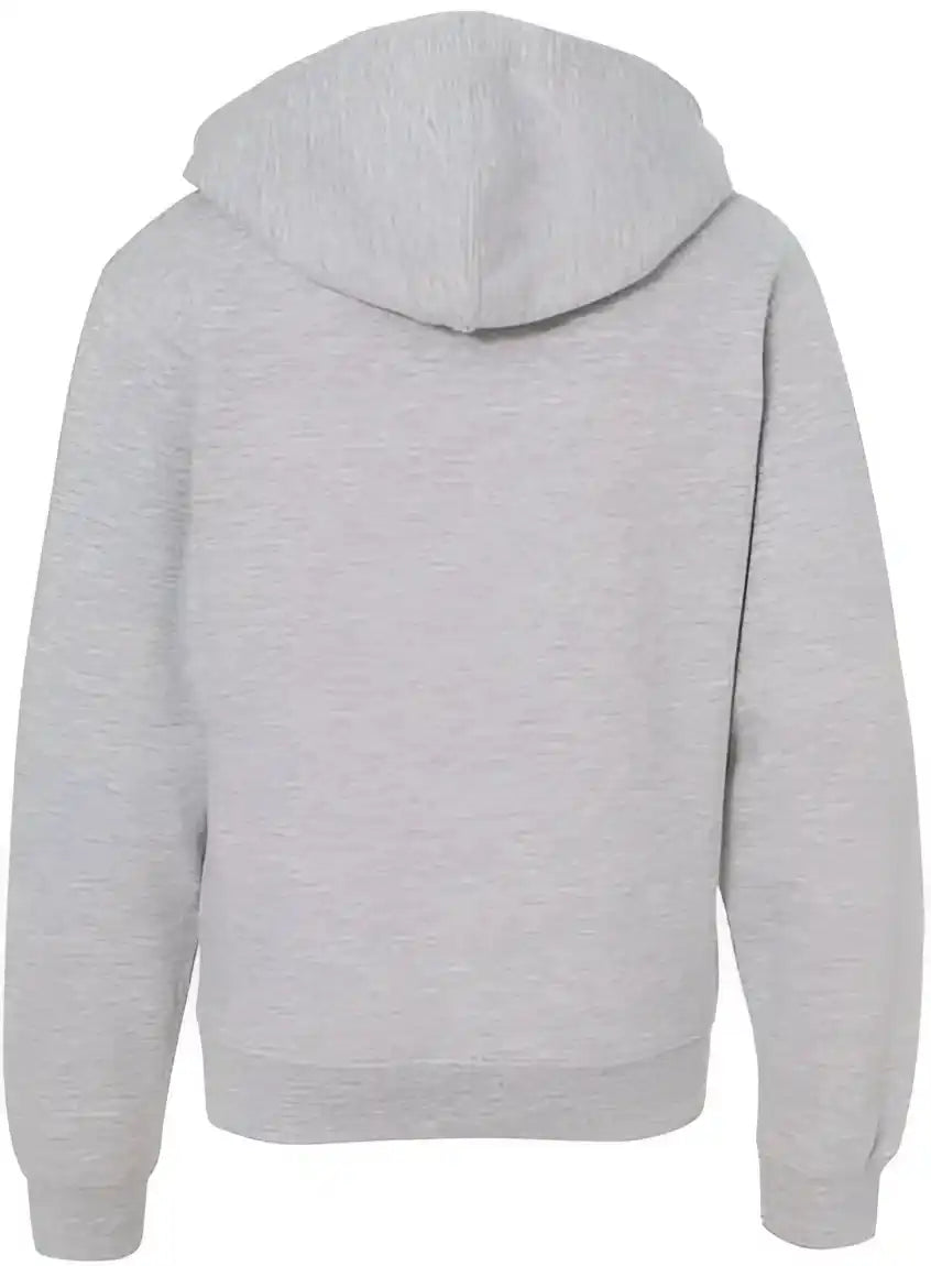 Independent Trading co Ss4001y Youth Midweight Hooded Sweatshirt - Grey Heather