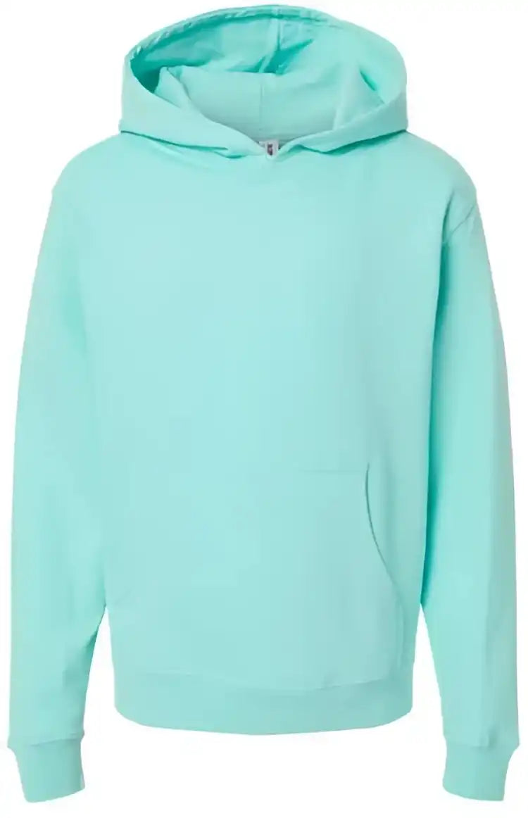 Independent Trading co Ss4001y Youth Midweight Hooded Sweatshirt Mint