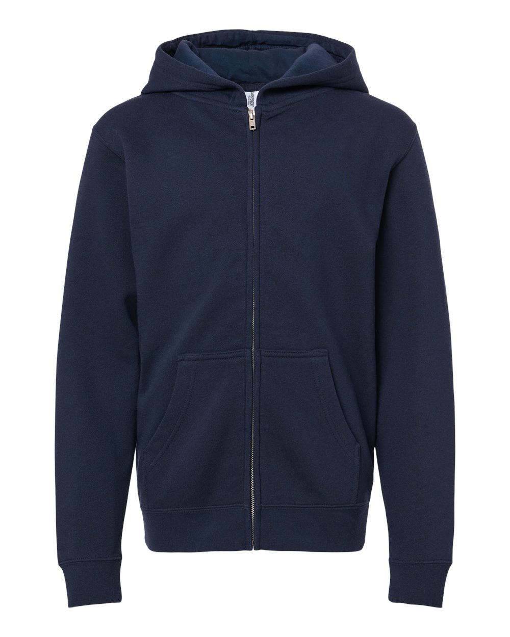 Independent Trading Co. Ss4001yz Youth Midweight Full-zip Hooded Sweatshirt - Classic Navy