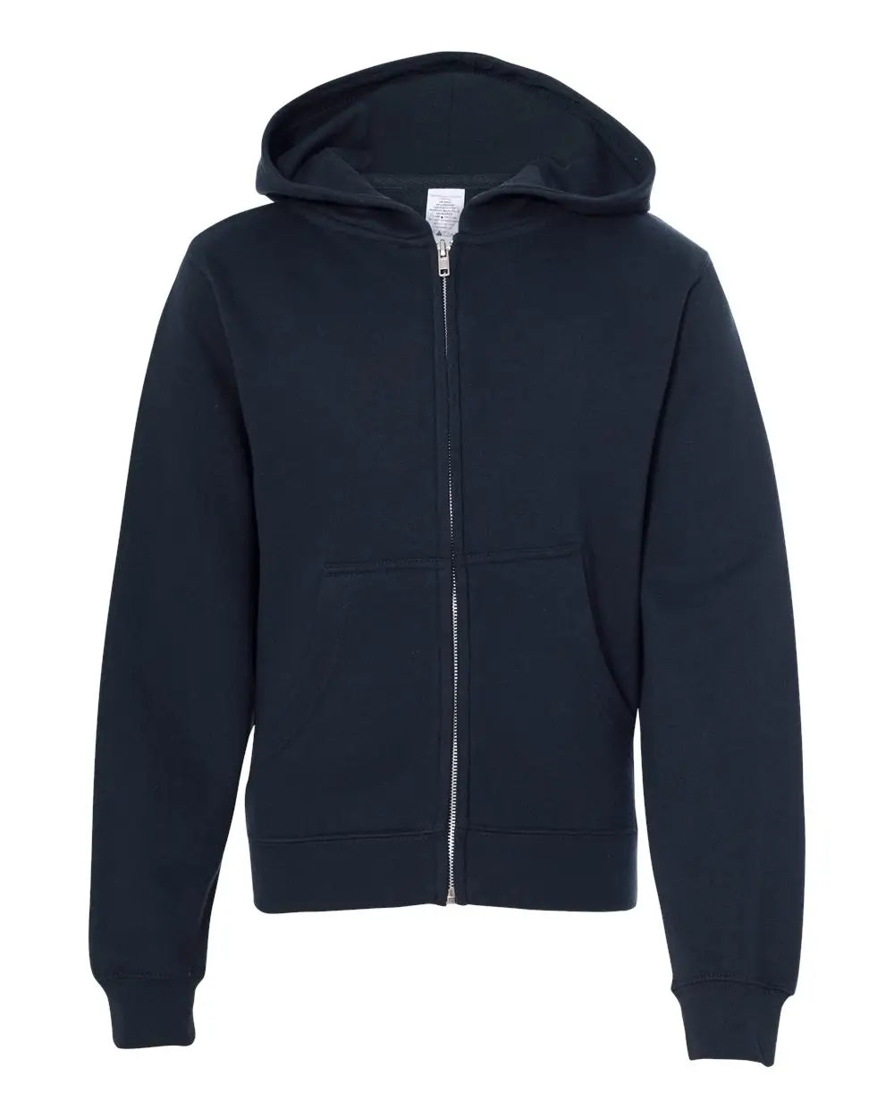 Independent Trading Co. Ss4001yz Youth Midweight Full-zip Hooded Sweatshirt - Navy - s