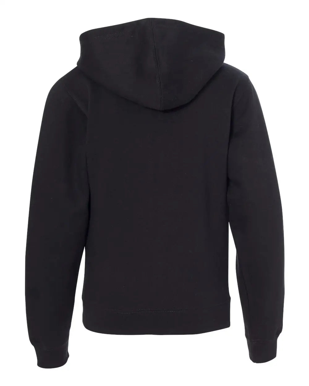 Independent Trading Co. Ss4001yz Youth Midweight Full-zip Hooded Sweatshirt - Black - s