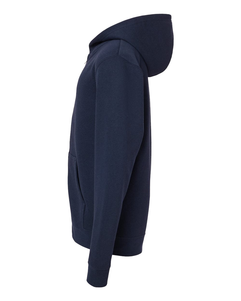 Independent Trading Co. Ss4001yz Youth Midweight Full-zip Hooded Sweatshirt - Classic Navy