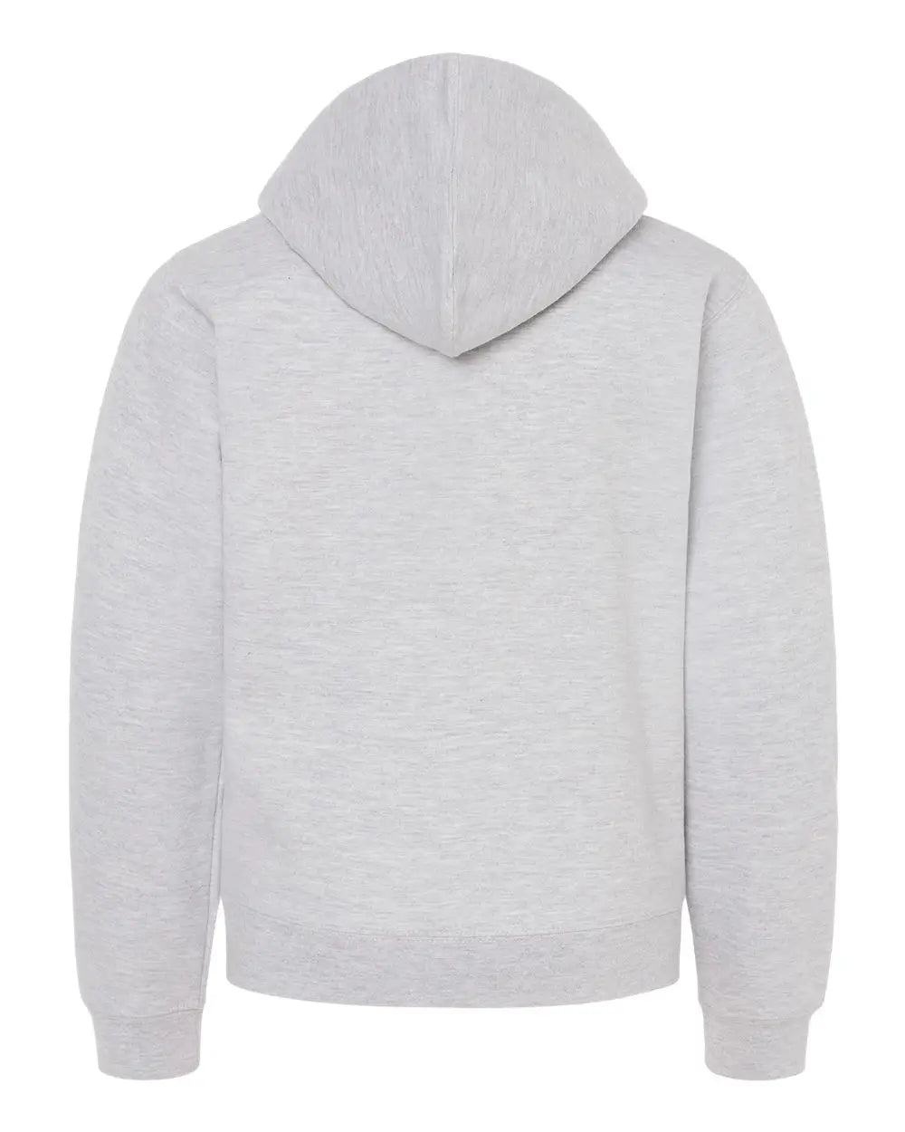 Independent Trading Co. Ss4001yz Youth Midweight Full-zip Hooded Sweatshirt - Grey Heather
