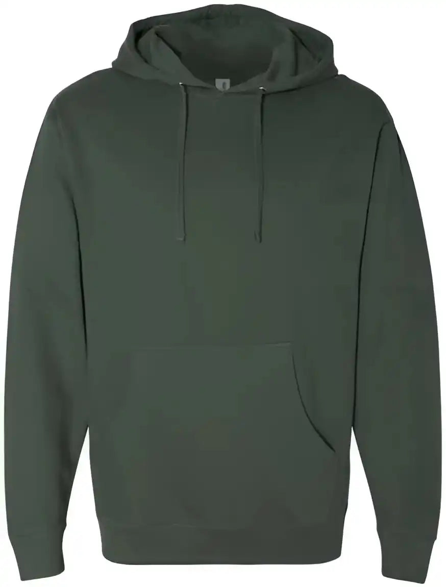 Independent Trading co Ss4500 Midweight Hooded Sweatshirt Alpine Green