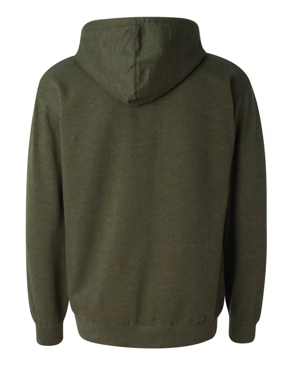 Independent Trading Co. Ss4500 Midweight Hooded Sweatshirt - Army Heather - Xs